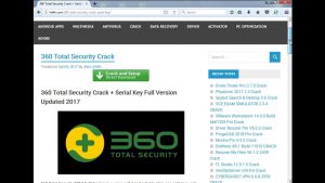 360 total security serial key